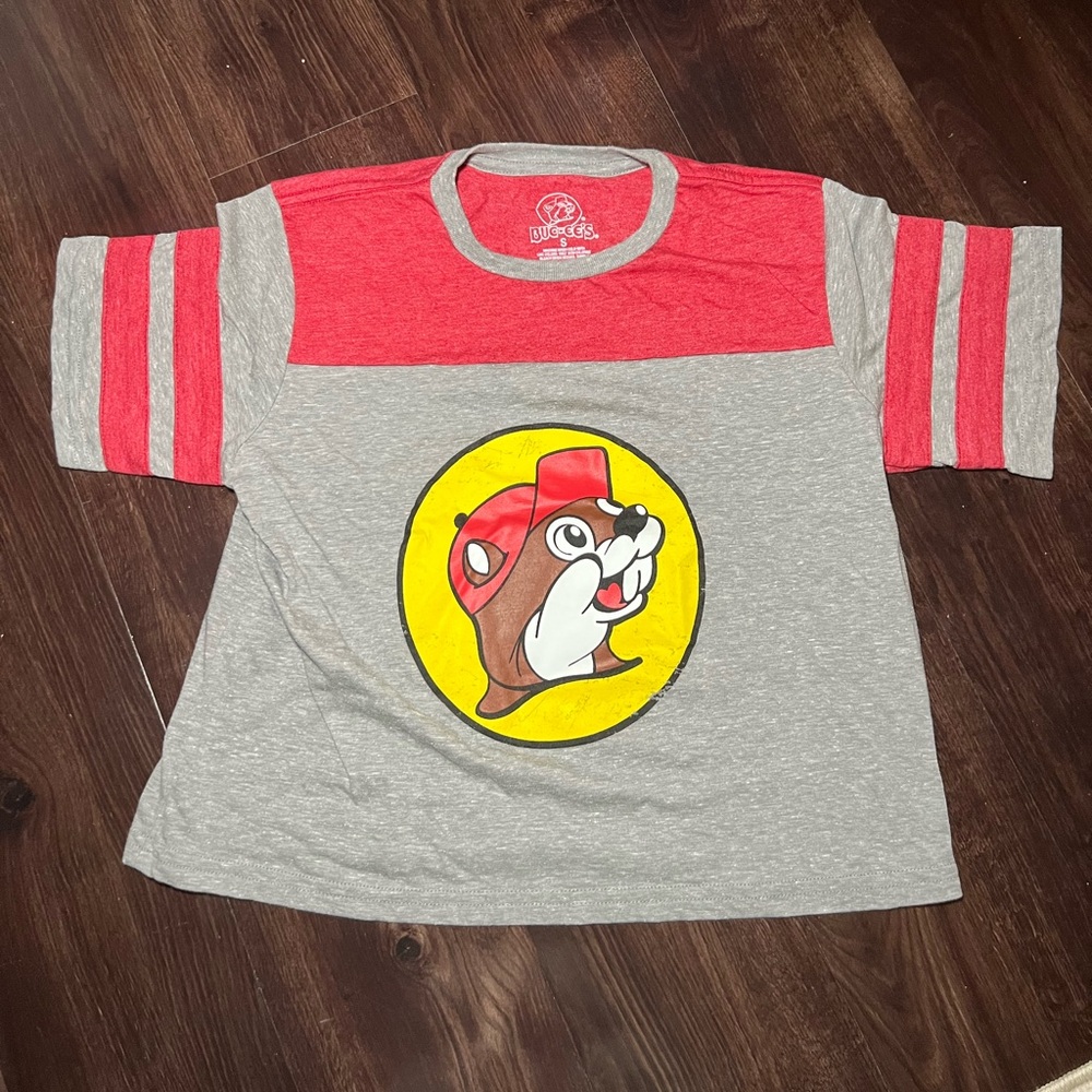 Buc-ee’s Cropped Varisty Size Small
